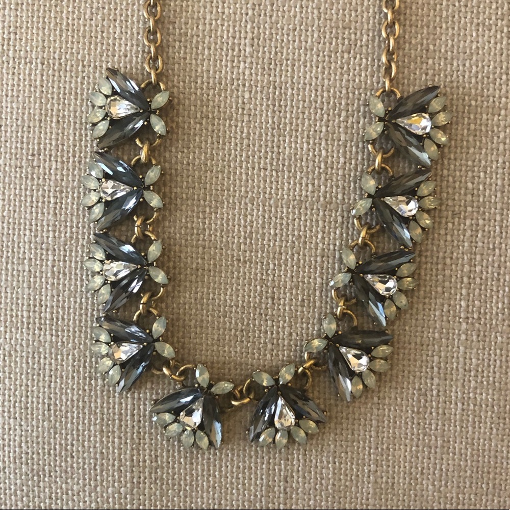 J. Crew Crystal Statement Necklace